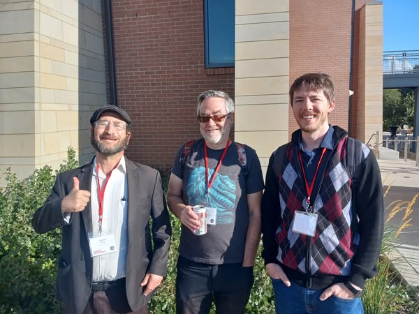 CogniTech President Jerome Soller with Satori Collaborators Jordan Miller of Worker's Comp Fund (WCF) and Wil Bown